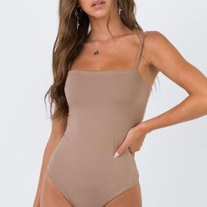 Princess Polly Tan bodysuit